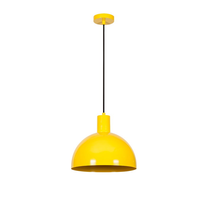 Opviq Lámpara de Araña MR - 994 Amarilla Metal 30 cm Diámetro, 117 cm Altura, E27 40W